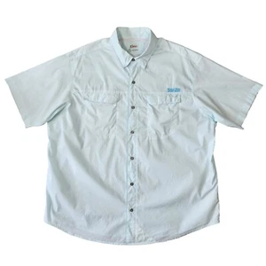 World Wide Sportsman Fishing Shirt Mens 2XL Vented Short Sleeve Button Up 2XL - Picture 1 of 7