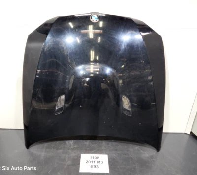 ✅ 08-13 OEM BMW E92 E93 M3 cupé convertible capó panel negro 668 Foto 1 de 4
