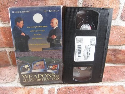 Weapons of Mass Distraction (VHS, 1997) HBO Gabriel Byrne Ben Kingsley Foto 1 de 4