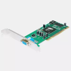 ATI Rage XL 8MB PCI VGA Desktop PC Video Graphics Card For Desktop PC Computer - Picture 1 of 10