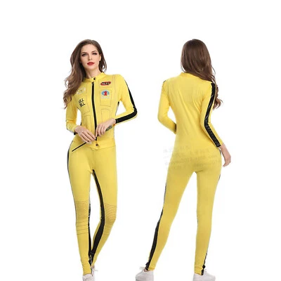 Costume Ninja Kill Bill La Sposa Killer Halloween Carnevale Set Completo - Immagine 1 di 4