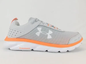 Under Armour Charged Assert 8 Running Shoes Gray 30219720017 Womens Size 11 - Picture 1 of 13