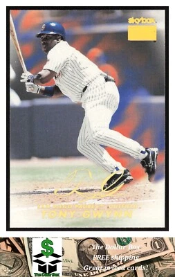 SkyBox Premium #119 1999 Tony Gwynn - Padres de San Diego Foto 1 de 2