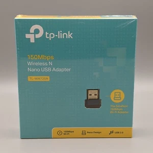 TP-LINK TL-WN725N 150Mbps Wireless N Nano USB 2.0 WiFi Network Adapter Dongle - Picture 1 of 11