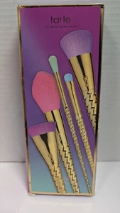 TARTE Make Believe In Yourself Magic Wands 5 Piece Brush Set Unicorn Brand NEW! - Picture 1 of 3