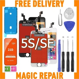 For iPhone 5S / SE (2016) Prime Screen Replacement + Digitizer + Tools UK STOCK - Picture 1 of 10