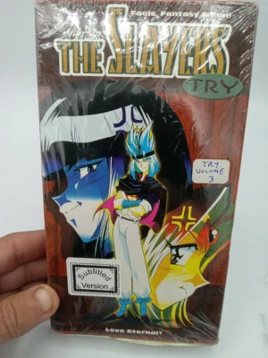 The Slayers Try Try Again! New Subbed VHS - Image 1 of 3