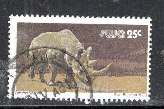 SELLOS SWA SUROESTE AFRICA USADOS 830BD Foto 1 de 1