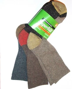 Socks Outdoor Boot 3 Pairs Superbilt Youth Heavy Cushioned Youth Kids Size 5-8.5 - Picture 1 of 6