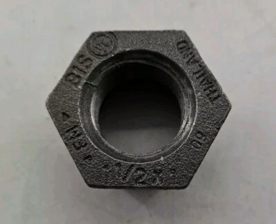 BIS - 1-1/2" x 1" Hex Reducing Bushing - Lot of 7 - Image 1 of 3