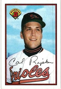 1989 BOWMAN # 9 - CAL RIPKEN - BALTIMORE ORIOLES