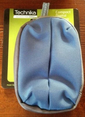 Job Lot Of 30 Technika - Compact Digital Camera Case - CBAW04 - Blue - Image 1 of 4