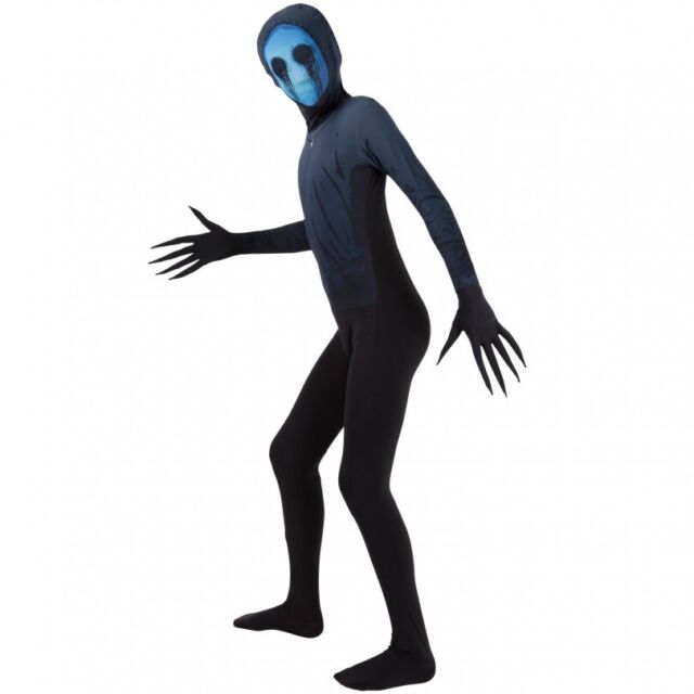 Fantasia de Halloween The Rake Morphsuit Boys Girls Creepypasta