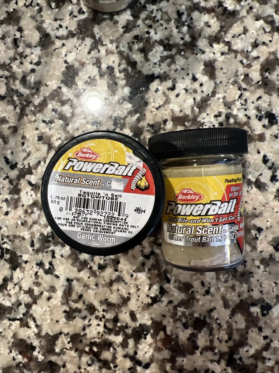 Trout Lures Berkley PowerBait Trout Dough Tequila Fire Scent