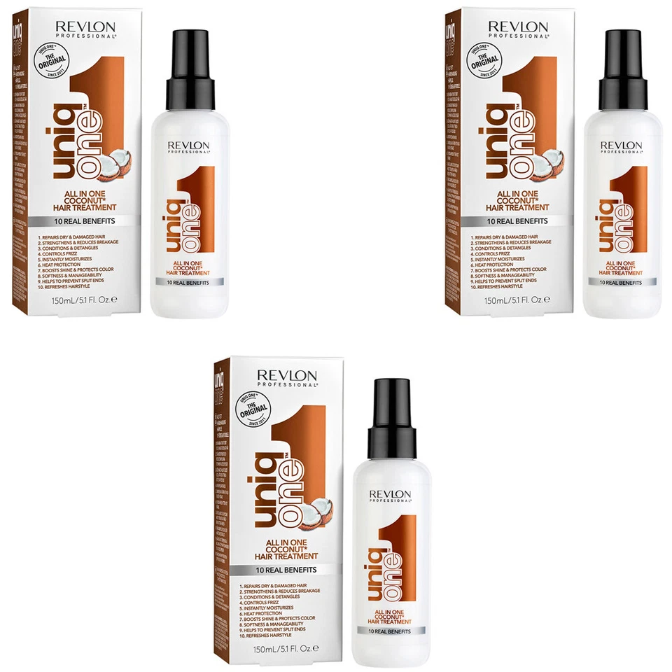 Revlon Uniq One Coconut Hair Treatment 3 x 150 ml = 450ml - Bild 1 von 1