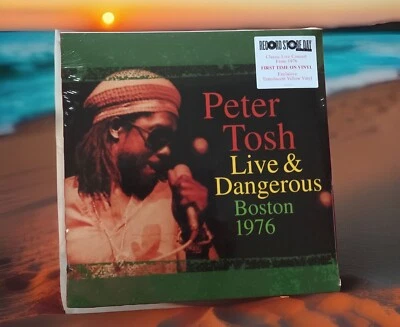 PETER TOSH - Live and Dangerous: Boston 1976 RSD Double Yellow Vinyl LP, Sealed. - Image 1 of 4