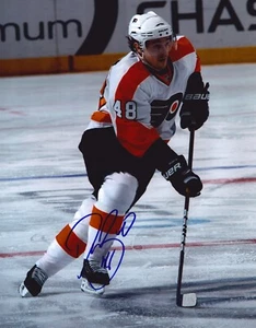 Philadelphia Flyers Daniel Briere Signed Autograph 11x14 Photo - Picture 1 of 1