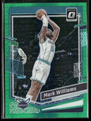 Mark Williams 2023-24 Donruss Optic #175 Green Shock - Image 1 of 2
