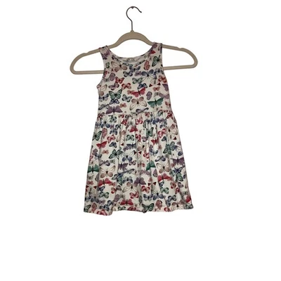 H&M Butterfly Tank Top Vestido Verano Talla 4-6 Años  Foto 1 de 4
