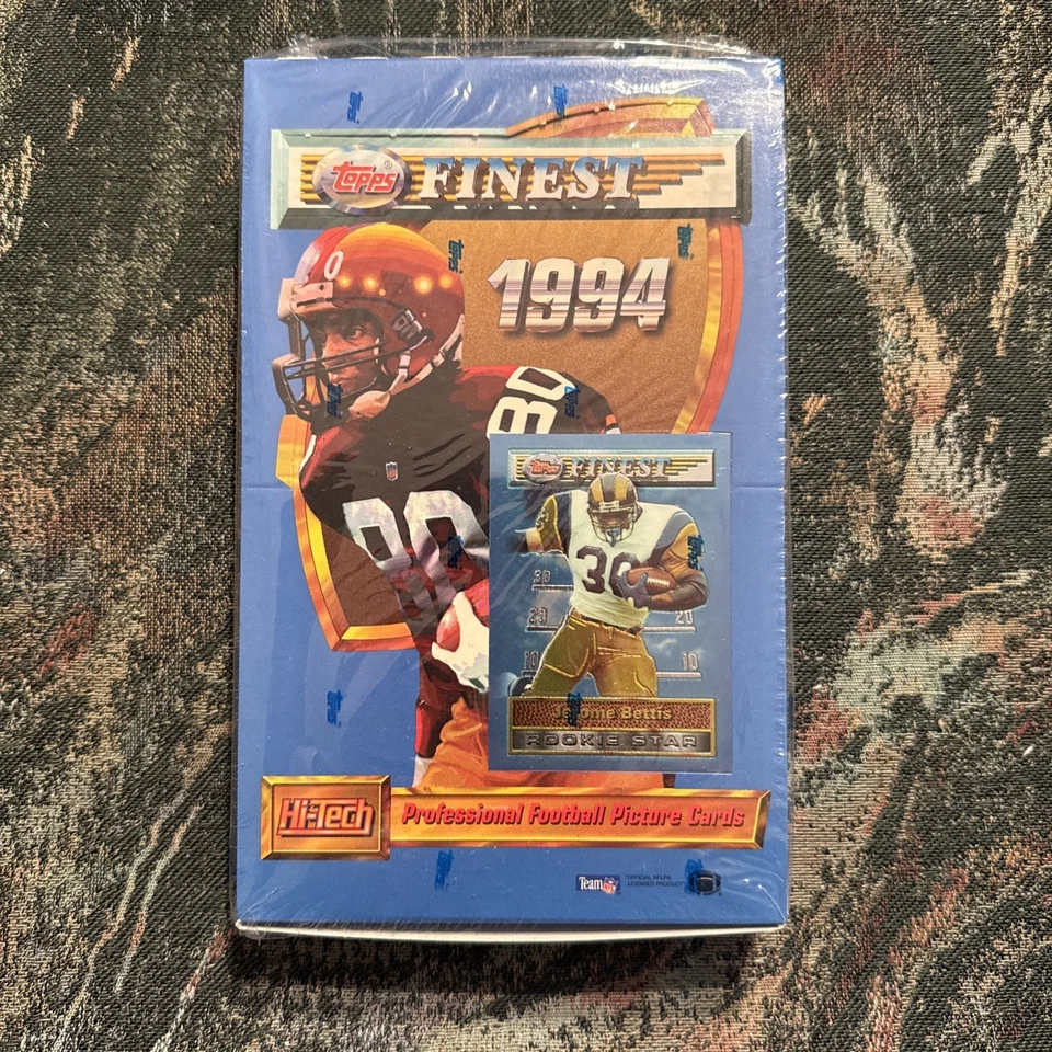 1994 Topps Finest NFL Factory Sealed Box - Image 1 of 2