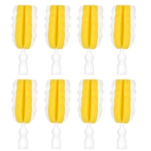8PCS Bottle Brush Replacement Sponge Heads Environmental Protection Cup Clean... - Picture 1 of 8