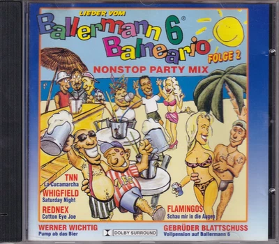 -0138- Lieder vom Ballermann 6 - Balinero - Folge 2 -Doppel-CD- near mint - Bild 1 von 2