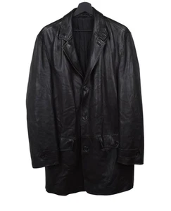 Ermenegildo Zegna Leather Men Coat Size IT50-L, S1778 - Picture 1 of 12