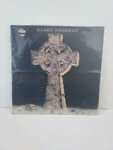 Vintage 1989 Black Sabbath Headless Cross Vinyl Record LP IRS 82002A PROMO stamp - Imagen 1 de 8