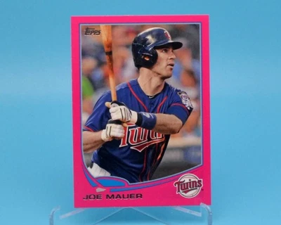 Joe Mauer 2013 Topps Mini Rosa Paralelo SP/25 Foto 1 de 2