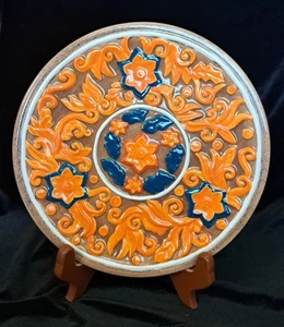 Sarina Artwork Decorative Pottery Plate - 8 inches Wall Art - Picture 1 of 8