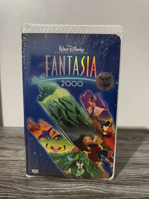 Fantasia 2000 Walt Disney VHS Clamshell - Brand New Sealed Foto 1 de 4