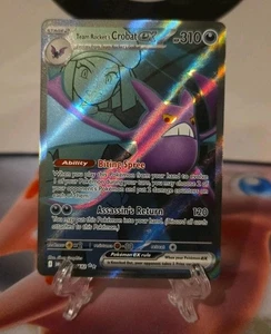 Team Rocket's Crobat ex 217/182 Sv10: Destined Rivals Holo - Picture 1 of 2
