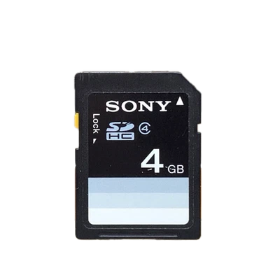 Genuine Sony 4GB SDHC Card Class 4 High-Speed Storage, SF-4C4 - Image 1 of 2