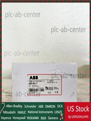 New ABB A63-30-11 Contactor 220VAC One year warranty Fast delivery US Free TAX - Image 1 of 4