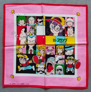 Vintage ARALE Dr Slump Toei Animation Fuji TV Akira Toriyama Kerchief Schal selten - Bild 1 von 6