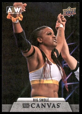 2021 Upper Deck AEW #C-25 Big Swole Canvas - Image 1 of 2