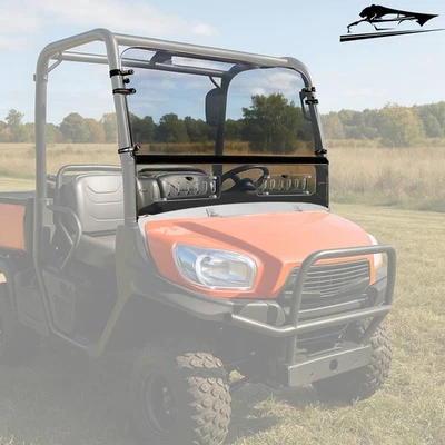 For Kubota RTV X1120D/X900 2014-2023 Front Windshield/Tough Clear Windscreen - Image 1 of 4
