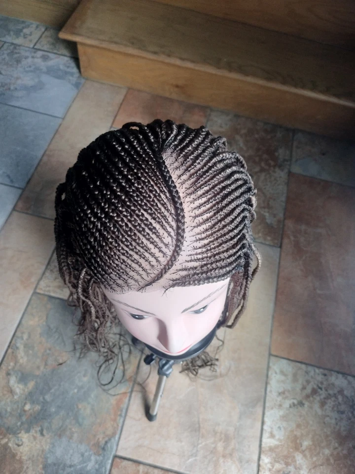 African braided full frontal wig  - Image 1 of 1