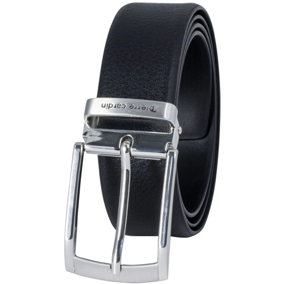 Pierre Cardin Gürtel Herren Vollledergürtel aus Rindleder, Herrengürtel 35 mm br