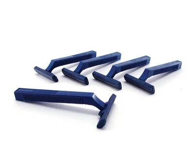 20 Razors Dorco Pace 2 一次性润滑条剃刀刀片男式女式剃须 — 第 1/4 张图片