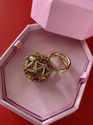 Swarovski Curiosa Cocktailring runde Form Gr. 58 Neu im Karton + Geschenktüte💕❤️ - Bild 1 von 4