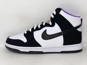 Nike Dunk High 'World Champs' Panda Black Sneakers, Size 8.5 BNIB DR9512-001 - Picture 1 of 8