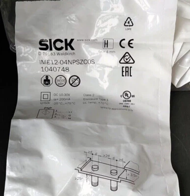 1PCS Brand New SICK IME12-04NPSZC0S Proximity Switch Sensor  Fast Shipping - Image 1 of 2