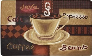 ANTI-ERMÜDUNGS-ANTIRUTSCH-BODENMATTE (18"x30") PVC, KAFFEETASSE & KAFFEESORTEN, Achim - Bild 1 von 12