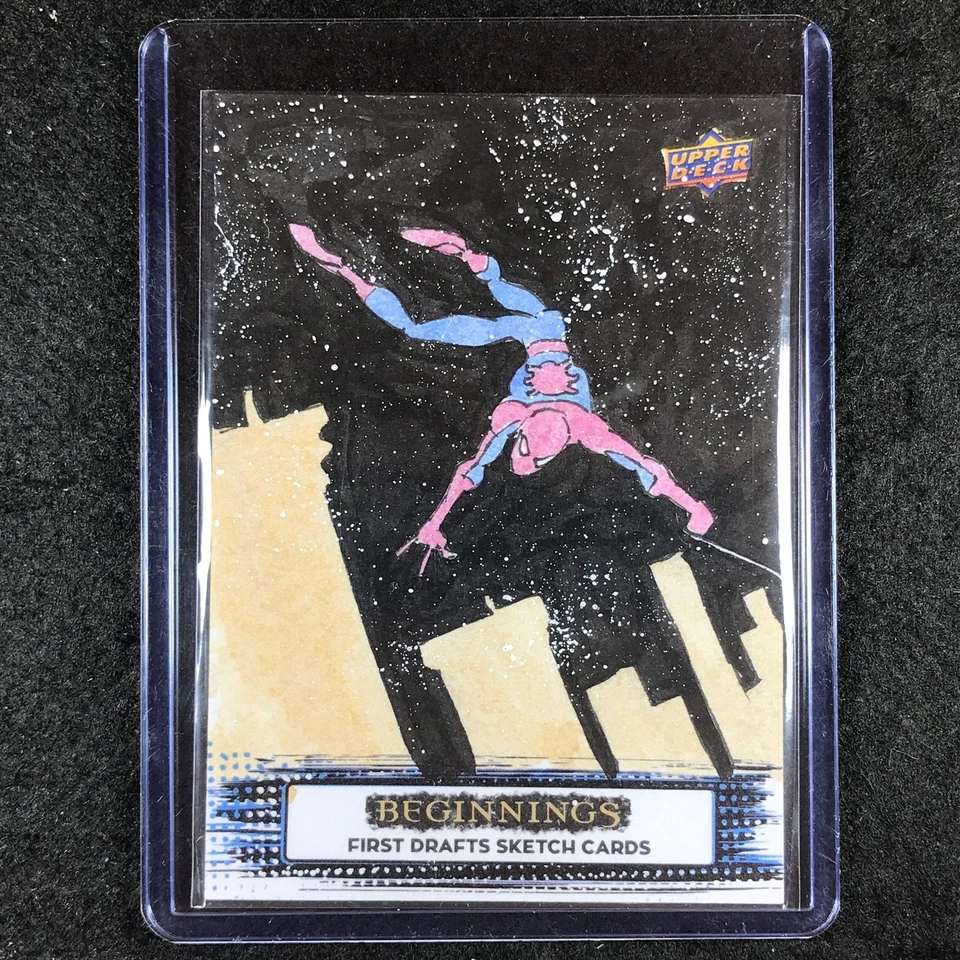 2024 Marvel Beginnings Vol. 2 Series 2 SPIDER-MAN Artist Sketch 1/1 GARY SHIPMAN - Image 1 of 1