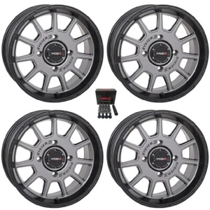System 3 ST-5 14" Wheels Wide Gunmetal Can-Am Maverick X3 (4) - Picture 1 of 3