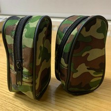 2 CAMO BITE ALARM CASE CARP FISHING TACKLE 12.5 X 7 X 5CM