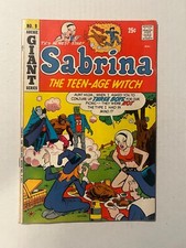 SABRINA THE TEENAGE WITCH 9 VF 8.0 UNIVERSAL MONSTERS DAN DECARLO COVER ART 1971