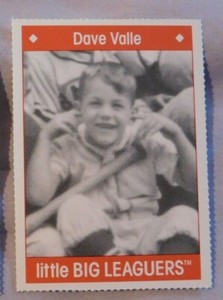 Dave Valle Mariners  Little Big Leaguers 1990 Baseball Card 