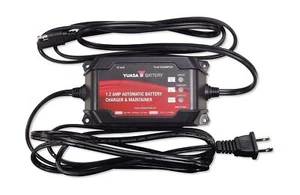 Yuasa (YUA1AMPCH-03) 1-Amp Battery Charger 50 State Compliant, 3 Pack - Picture 1 of 3